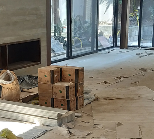 Raspagem de piso de madeira assoalho