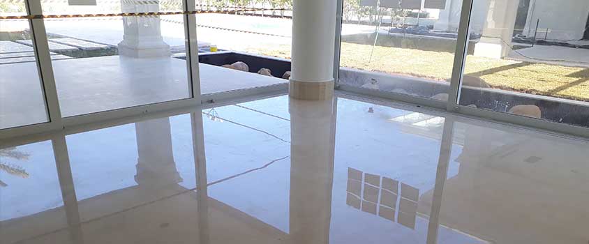 Manutenção em granito